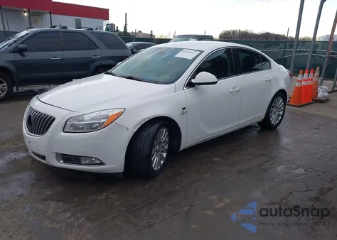 2011 Buick Regal Cxl Turbo Russelsheim from USA, damaged, VIN W04GV5EV9B1124227